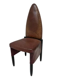 Art Deco Amsterdamse School High-Back Side Chair by Michel de Klerk, 1916/1925